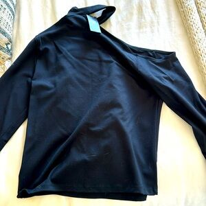 Black cutout long sleeve Abercrombie top